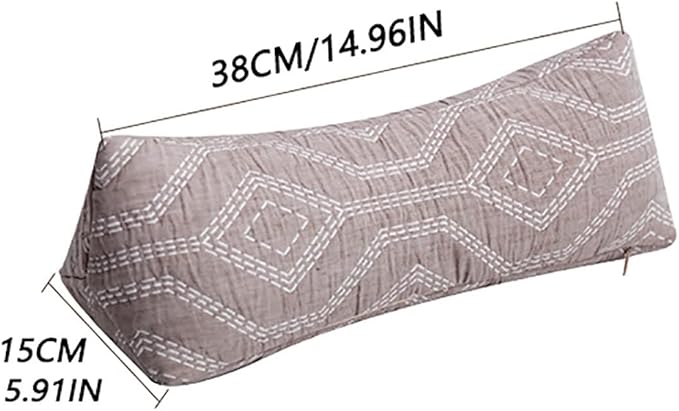 Neck & Cervical Pillows, Buckwheat Pillow Cervical Neck Roll Pillow Buckwheat Hulls Filling Cooling Round Pillows Lunch Break Buckwheat Pillow Office Waist Support Organic Buckwheat Pillow ( Color : B