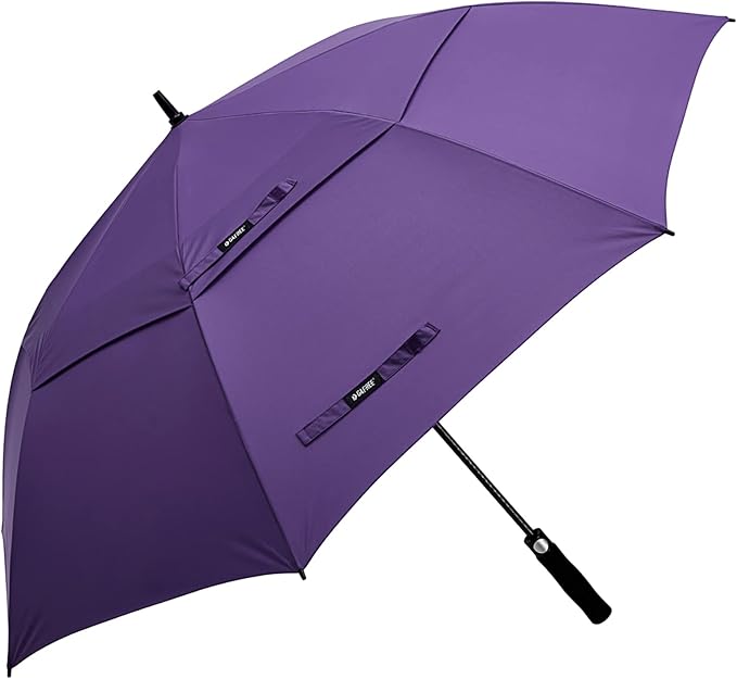G4Free 47/54/62/68/72 Inch Automatic Open Golf Umbrella Oversize Extra Large Double Canopy Vented Windproof Waterproof Stick Umbrellas