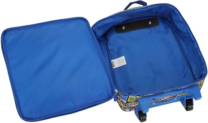 Bioworld Super Mario Bros Group Shot & All-Over Character Print 14" Pilot Case Set