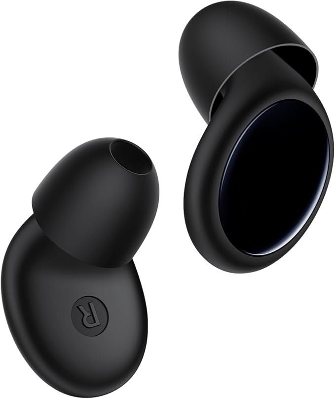 45dB Ear Plugs for Sleeping Noise Cancelling Ear Plugs for Noise Reduction & Snoring Easy to Carry Black