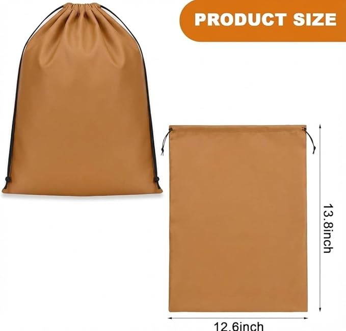 4 Pcs Shoe Travel Bags for Packing, 13.8" x 12.6" Perfect Shoe Bag for Men and Women for Travel