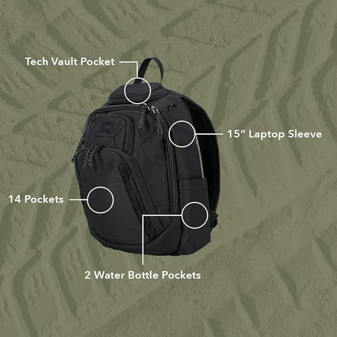 OGIO Renegade Backpack (Renegade Rustler, Night Olive)