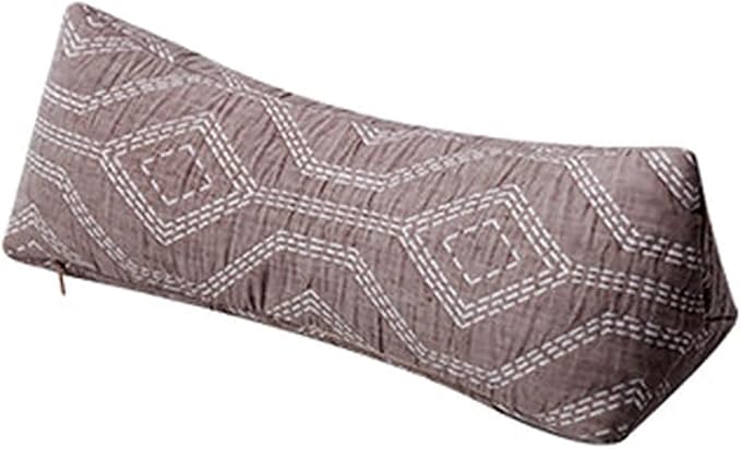Neck & Cervical Pillows, Buckwheat Pillow Cervical Neck Roll Pillow Buckwheat Hulls Filling Cooling Round Pillows Lunch Break Buckwheat Pillow Office Waist Support Organic Buckwheat Pillow ( Color : B