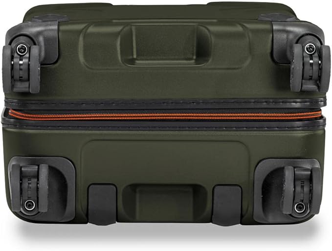 Briggs & Riley International 21" Carry On Spinner - Luggage for Travel, Suitcases with Wheels, Hardside Rolling Bag for Men & Women, Self-Repairing Zipper - Torq Collection, Hunter Green