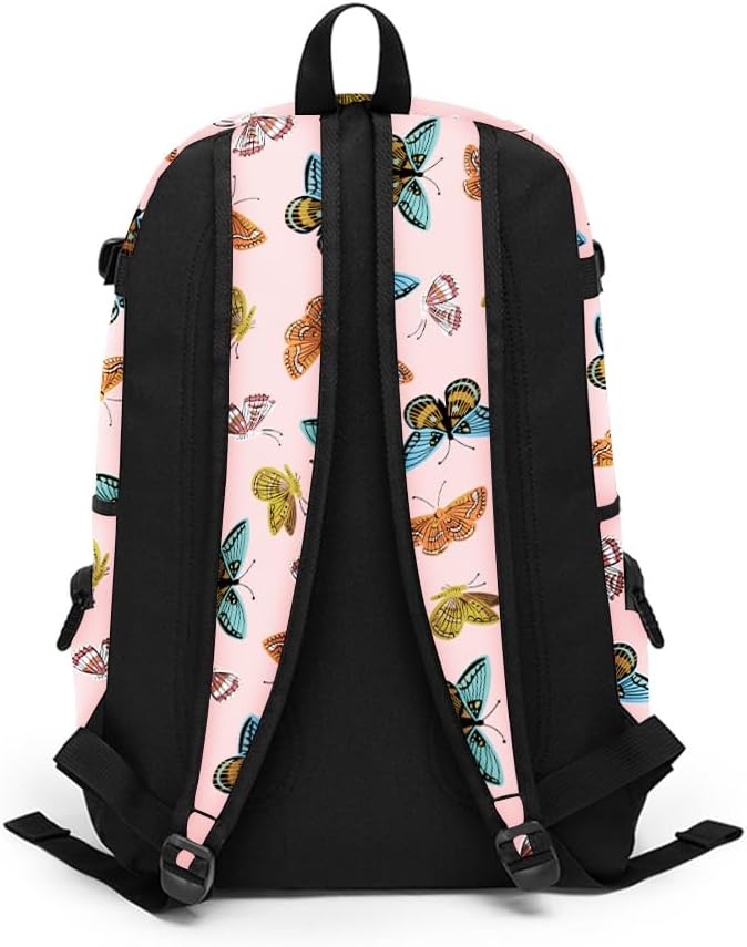 rickyh style School Backpack Travel Bag for Men & Women Lightweight College Back Pack with Laptop Compartmen