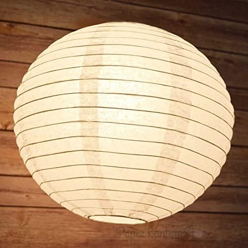 12Pcs 6,8,10,12 Inch Mixed Sizes White Paper Lanterns Decorative Chinese, Japanese Hanging Round Paper Lanterns Lamp for Birthday, Wedding, Christmas, Bridal, Home Decor, Party Decoration