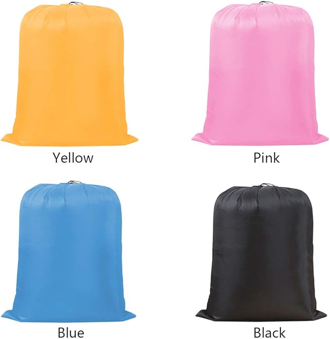 Multipurpose Extra Large Laundry Bag Storage Bag (27"x35", Pink)