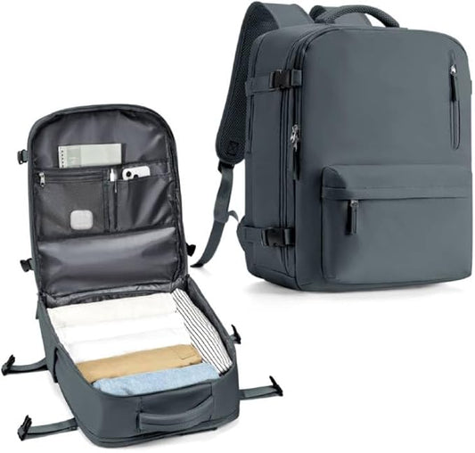 WONHOX Large Travel Backpack Carry on Flight Approved Laptop Work Business Backpack for Women Men Mochila de Viaje