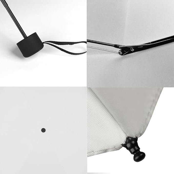 GAOYAING Small Mini Umbrella with Case Light Compact Design Perfect for Travel Lightweight Portable Parasol Outdoor Sun&Rain Umbrellas 34 Inches