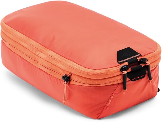 Peak Design Packing Cube, Ibis, Weatherproof Luggage Cube with Dual Compartment Organization, Expansion and Compression, Zipper Opening, Travel Organizer for Men and Women, Size S