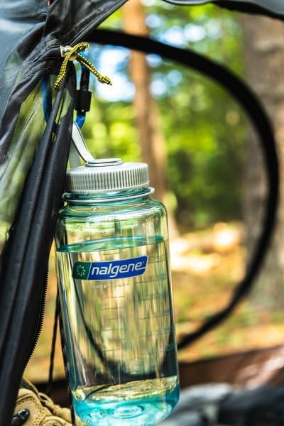 Nalgene 32 oz Wide Mouth Water Bottle | BPA-Free, Durable & Leak Proof, Lightweight Bottle for Hiking & Gym, Work & Travel