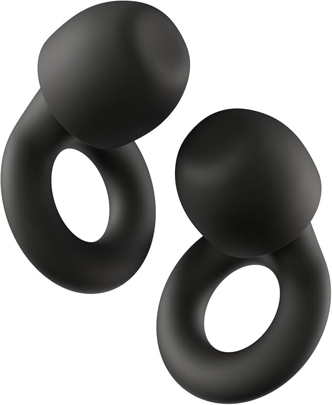 Loop Quiet 2 Ear Plugs – Ultra-Comfy Reusable 24dB (SNR) Noise-Reducing Earplugs for Sleep, Deep Focus, Travel, Noise Sensitivity, Flexible Hearing Protection, Customizable Fit