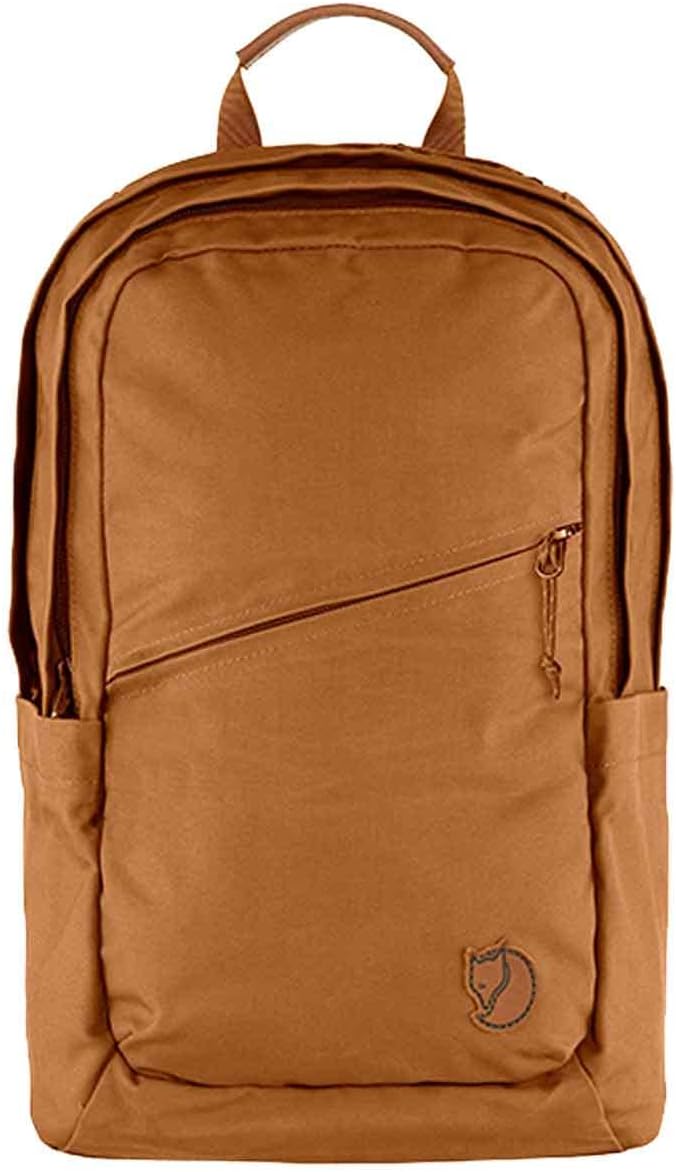 Fjällräven Räven 20 Backpack - Multi-Pocket Organization, Padded Support, Durable Fabric - Commuting, Travel, Khaki Dust, One Size