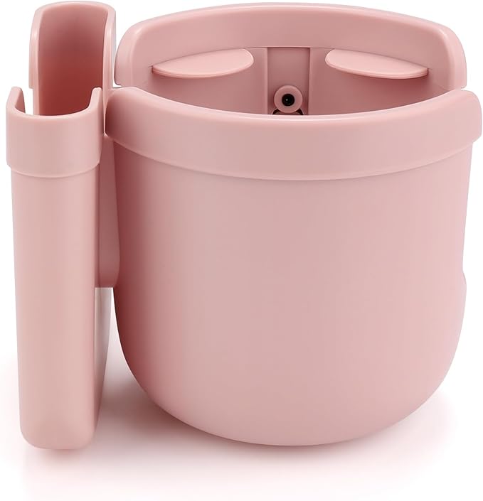 Accmor Stroller Cup Holder with Phone Holder, Bike Cup Holder, Universal Cup Holder for Uppababy Nuna Doona Strollers, 2-in-1 Cup Phone Holder for Stroller Bike Wheelchair Walker Accessory