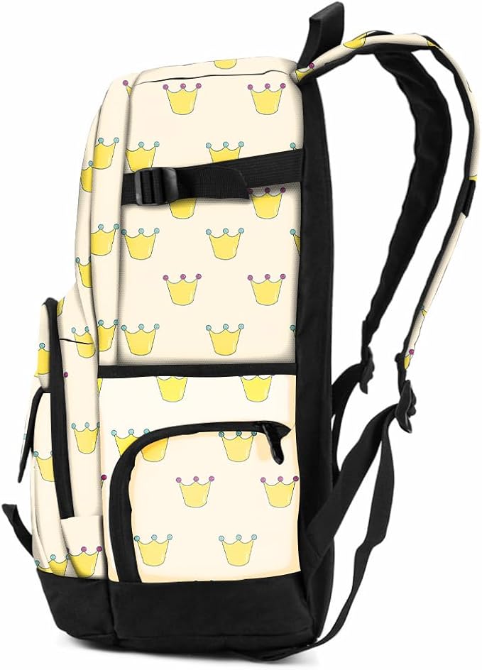 rickyh style School Backpack Travel Bag for Men & Women Lightweight College Back Pack with Laptop Compartmen