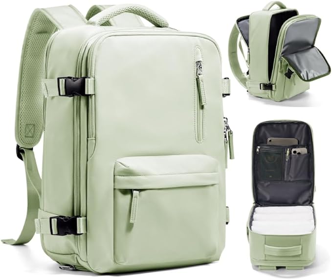 WONHOX Large Travel Backpack Carry on Flight Approved Laptop Work Business Backpack for Women Men Mochila de Viaje