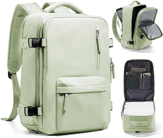 WONHOX Large Travel Backpack Carry on Flight Approved Laptop Work Business Backpack for Women Men Mochila de Viaje