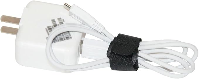 YiwerDer [30 Pack] 8 Inch Hook and Loop Straps Reusable Fastening Cable Strap, Durable Self Adhesive Cable Ties to Keep Your Place from Tangled Messes of Cord