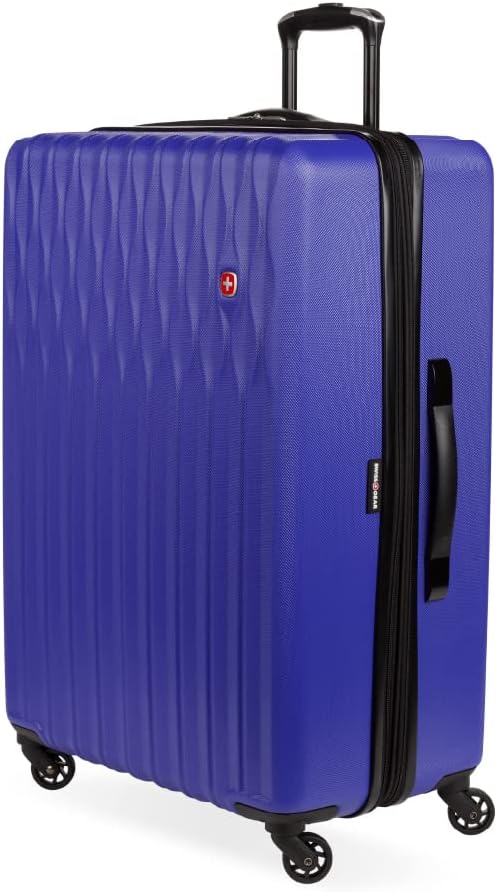 SwissGear 8018 Expandable Luggage, Hard Shell Large Luggage with Spinner Wheels