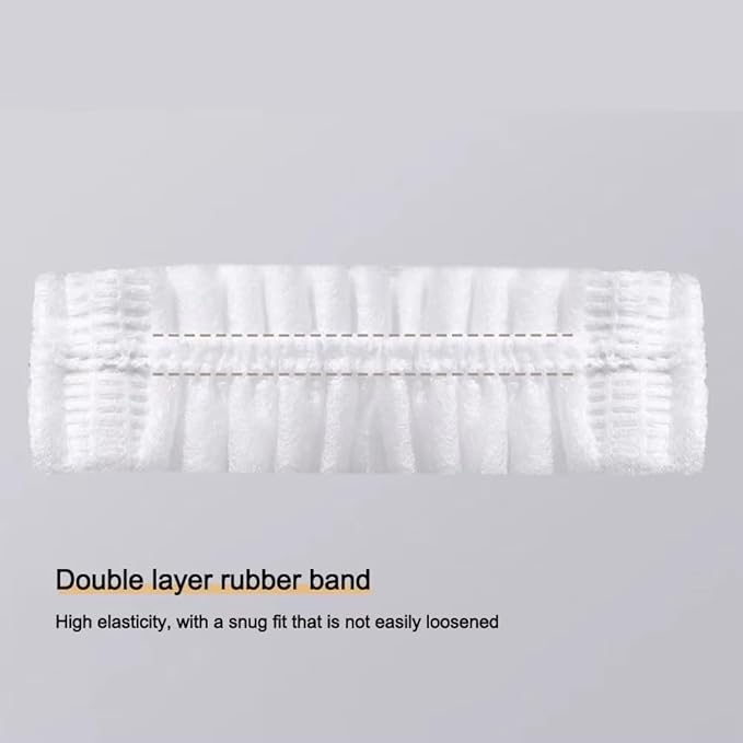 80 Pack Suitcase Wheel Covers Booties Disposable Fabric Sock Non Dirty Wrap Protector for Luggage Wheels Travel Spinner Carry-on Bag Storage Keep Floor Bedspread Car Seat Room Clean