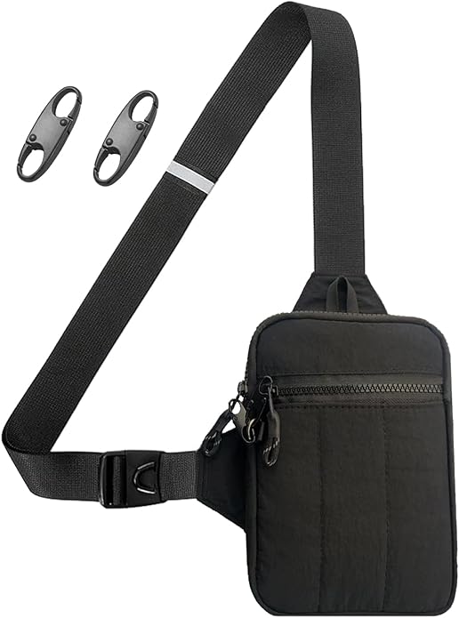 Mini Sling Bag for Men Crossbody,Small Chest Bag Casual Trendy Waterproof Lightweight Phone Crossover Daypack