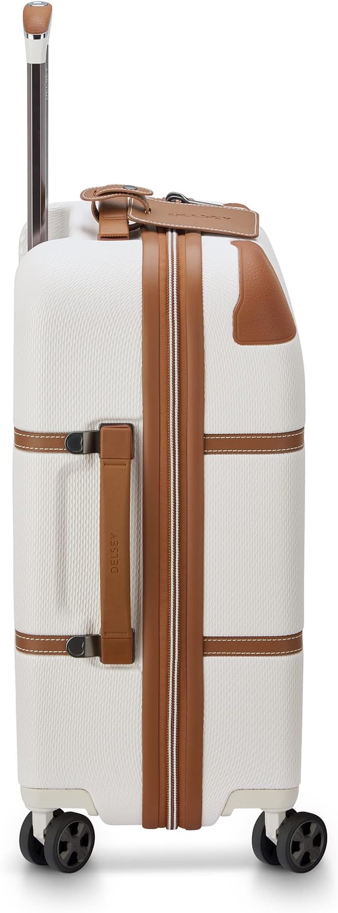 DELSEY PARIS Chatelet Air 2.0 Hardside Luggage with Spinner Wheels, Angora, Carry on Plus 20 Inch