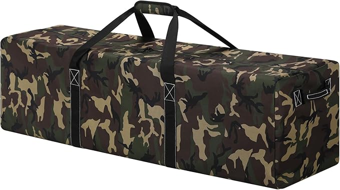 48 Inch Duffle Bag for Travel Camping - 165L Extra Large Heavy Duty Duffel Bag, Sport Equipment Storage Bag with 2 Sides Handles-Camo