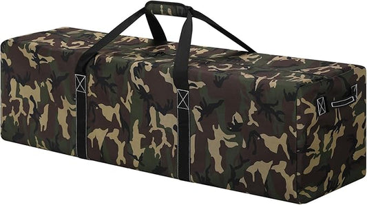 48 Inch Duffle Bag for Travel Camping - 165L Extra Large Heavy Duty Duffel Bag, Sport Equipment Storage Bag with 2 Sides Handles-Camo