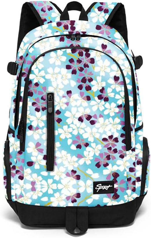 rickyh style School Backpack Travel Bag for Men & Women Lightweight College Back Pack with Laptop Compartmen