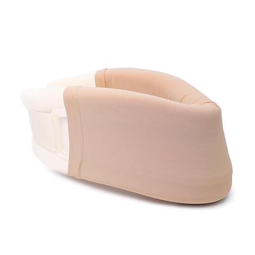 Velpeau Cover Sleeve for Neck Brace & Cervical Collar for Men & Women, Dust Cover, Comfortable Wearing While Sleeping, Working, Breathable Sweat-Absorbent, Quick Dry (Khaki, X-Large)