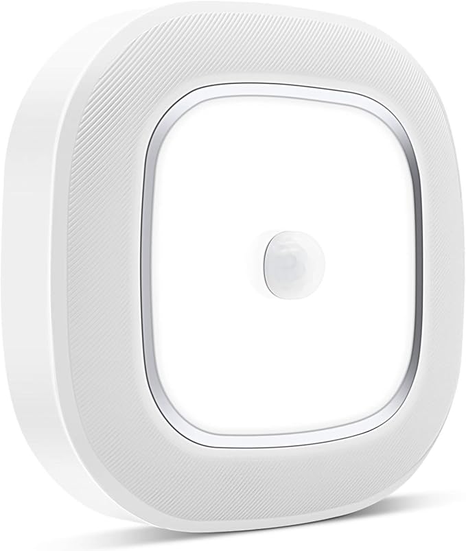 Motion Sensor LED Ceiling Light Battery Operated, Wireless 300LM Indoor | Motion Activated, Motion Sensored, Cool White, Cordless Indoor Use, for Closet, Pantry, Hallway, Stair and Bedroom