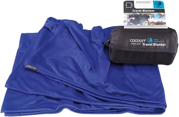 COCOON - Premium - Coolmax - Travel Blanket - Royal Blue