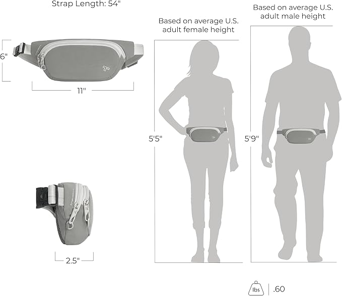 Travelon Anti-Theft The Voyages Waist Pack