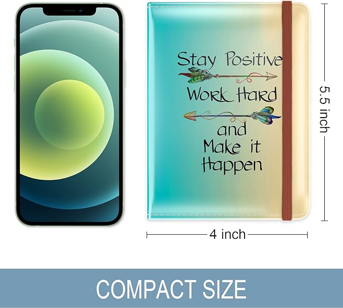 Passport Holder for Travel Essentials, Passport Wallet Cover Case for Travel Must Haves Accessories, Passport Book Holders for Women and Men, Work Hard
