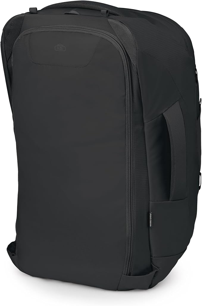 Osprey Farpoint 55L Men's Travel Backpack - Carry On Bag with Personal Item Sized Detachable Daypack, Black, Extended Fit