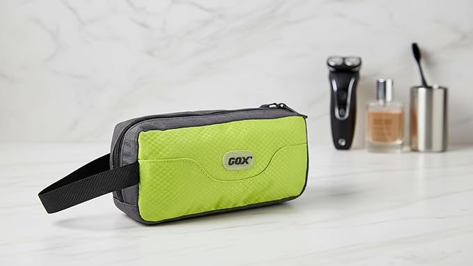 GOX Travel Toiletry Bag Dopp Kit Case for Men Multifunction Packing Organizer Pouch