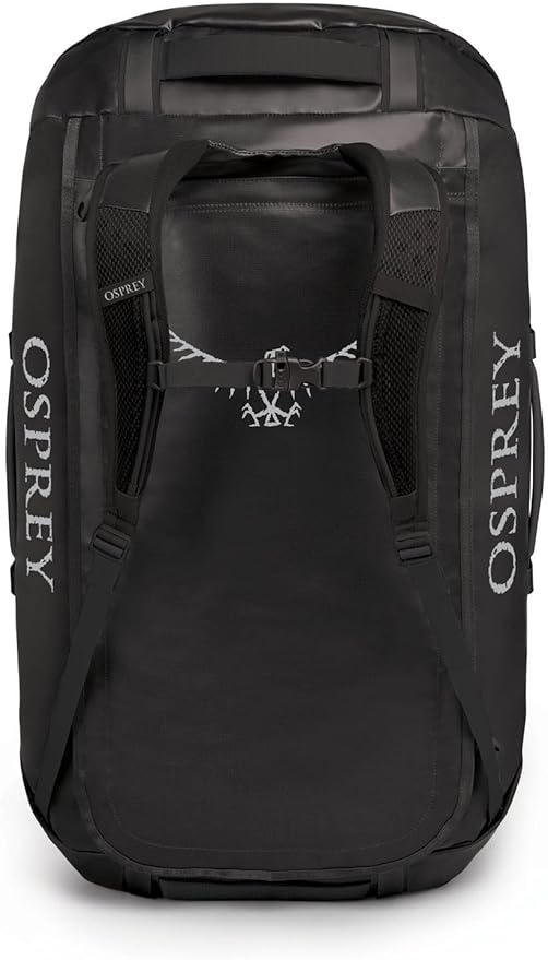 Osprey Transporter 40L Travel Duffel Bag, Black