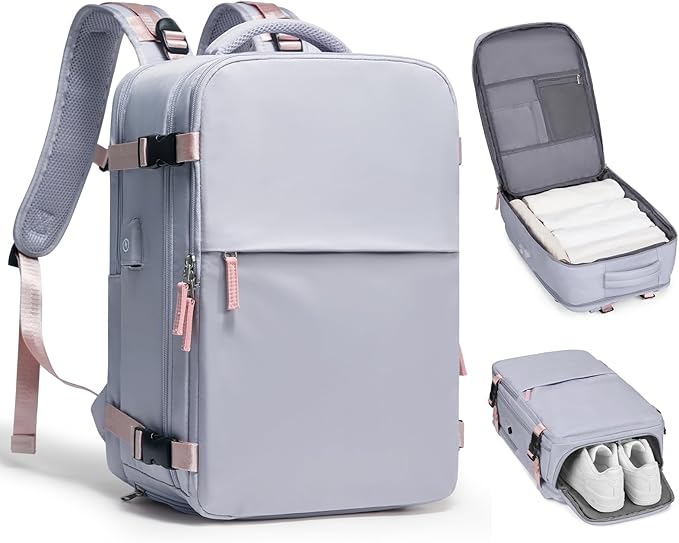 Travel Backpack For Women Airline Approved Carry On Backpack Flight Approved Waterproof Sports Luggage Backpack Casual Daypack Small Hiking Backpack