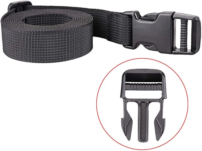 MAGARROW 78" x 1" Strap Buckle Packing Straps Adjustable 1-Inch Belt
