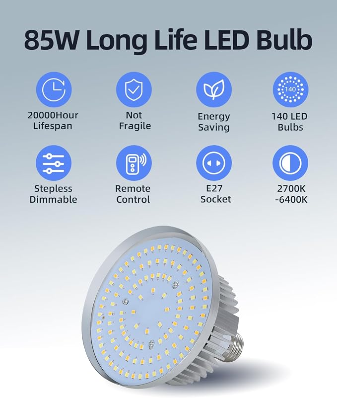 Softbox Lighting Kit 1Pack 20x28in Soft Box | 85W 2700-6400K E27 LED Bulb Continuous Photography Lighting, Photo Studio Lights Equipment for Camera Shooting, Video Recording