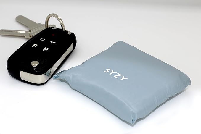 SYZY Pocket-Size Foldable XL Shopping Bag - Holds 70 lbs, Durable and Ultra-Lightweight for Daily Use and Travel
