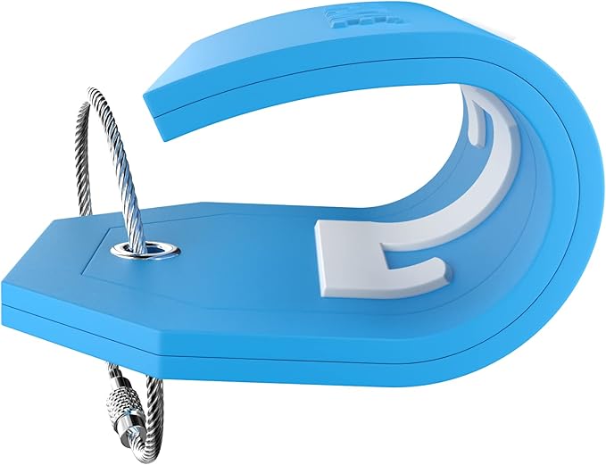 Shacke Initial Luggage Tag with Full Privacy Cover and Stainless Steel Loop - Aqua Teal (Letter Z)