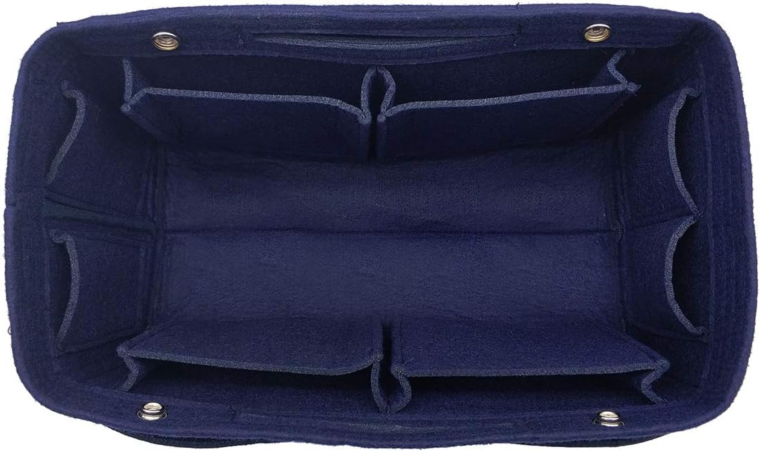 LEXSION Felt Purse Organizer Insert - Multi Pocket Bag in Bag Organizer Shaper