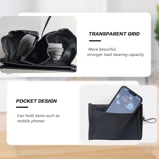 Luggage Cup Holder Hands Free Adjustable Drink Carrier for Suitcase Handles Travel Accessory for Coffee & Bottles (Black)
