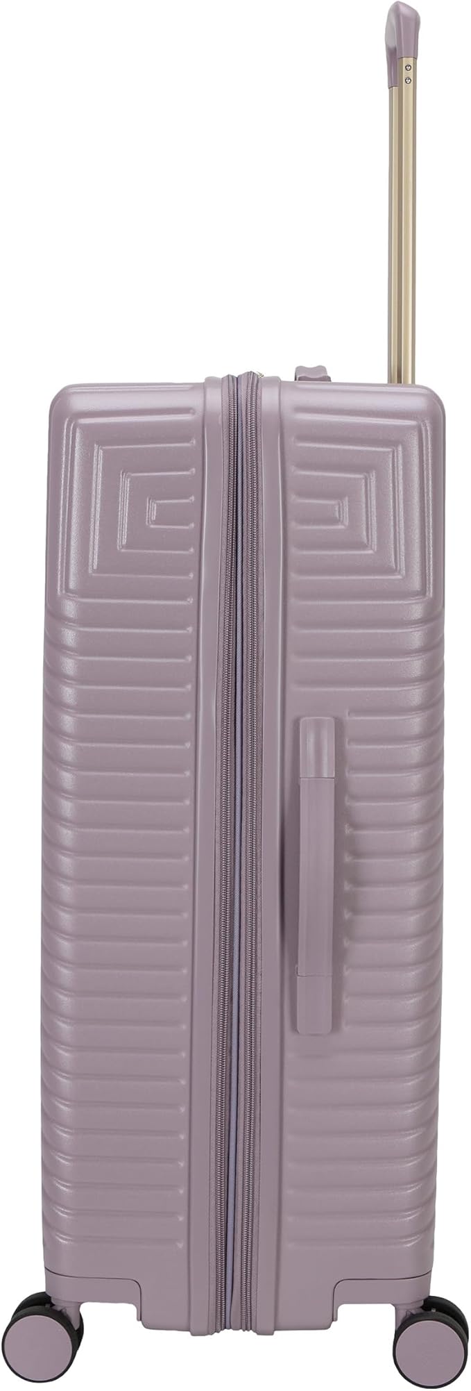 Jessica Simpson Abilene 28" Expandable 8-Wheel Spinner Large Checked Luggage Suitcase, Elderberry