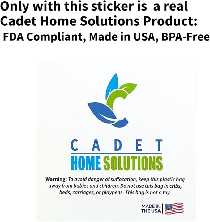 Cadet Home Solutions Refillable Clear Bottles (Plastic Screw-Top 3pack 4oz bottles) for Travel, School, Home or Office