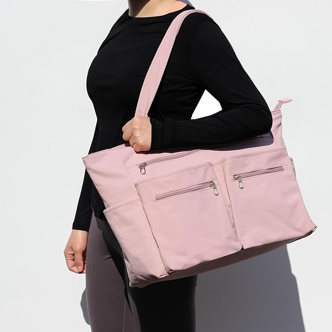 Weekender Bag Carry On Bag Overnight Tote Travel Duffle with 13 Pockets for Travel,Work，Gym,Beach,Teacher,Nurse
