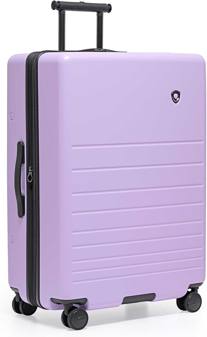 Traveler's Choice Markham Hardside Expandable Luggage with Hinomoto Spinner Wheels, 30-Inch Large, Purple