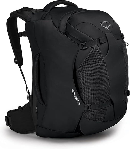 Osprey Fairview 55L Women's Travel Backpack, Black