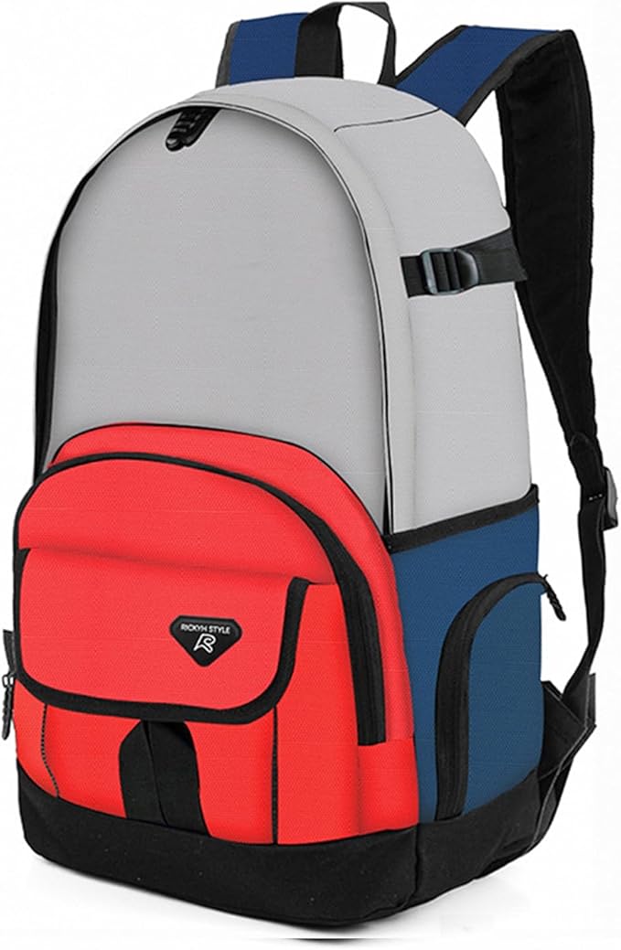 rickyh style School Backpack Travel Bag for Men & Women Lightweight College Back Pack with Laptop Compartmen